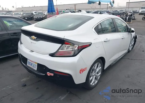 2018 Chevrolet Volt Premier из США, поврежденный, VIN 1G1RD6S51JU112090